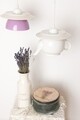 Lustra Tea time, Deco Republic, E27, 1x60W, ceramica, ceainic + ceasca, alb/mov