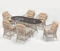 Set mobilier de gradina, Divona, Nova, Crem