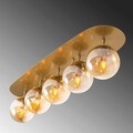 Lustra, Fulgor, 942FLG1389, Metal, Auriu