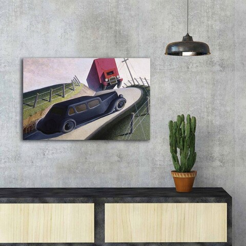 Tablou decorativ, famousart-037, canvas, dimensiune: 45 x 70 cm, multicolor