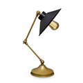 Lampa de masa, Insignio, 780SGN2632, Metal, Negru