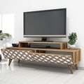 Comoda TV, Hommy Craft, City, 140x48.8x41.8 cm, Nuc/Alb