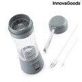 Blender portabil si reincarcabil InnovaGoods, 8x24 cm, 350 ml