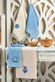 Set prosoape de bucatarie, Eponj Home, Marin, Bumbac, Multicolor
