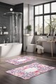 Set covorase de baie, Cartwright, CT-5248, Poliester, Multicolor