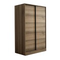 Dulap pentru haine, Minerva, Kale Oak, 120x190x52 cm, PAL, Stejar