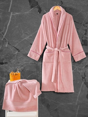 Set halate de baie, Cotton Box, Exclusive, Bumbac , Roz pudra