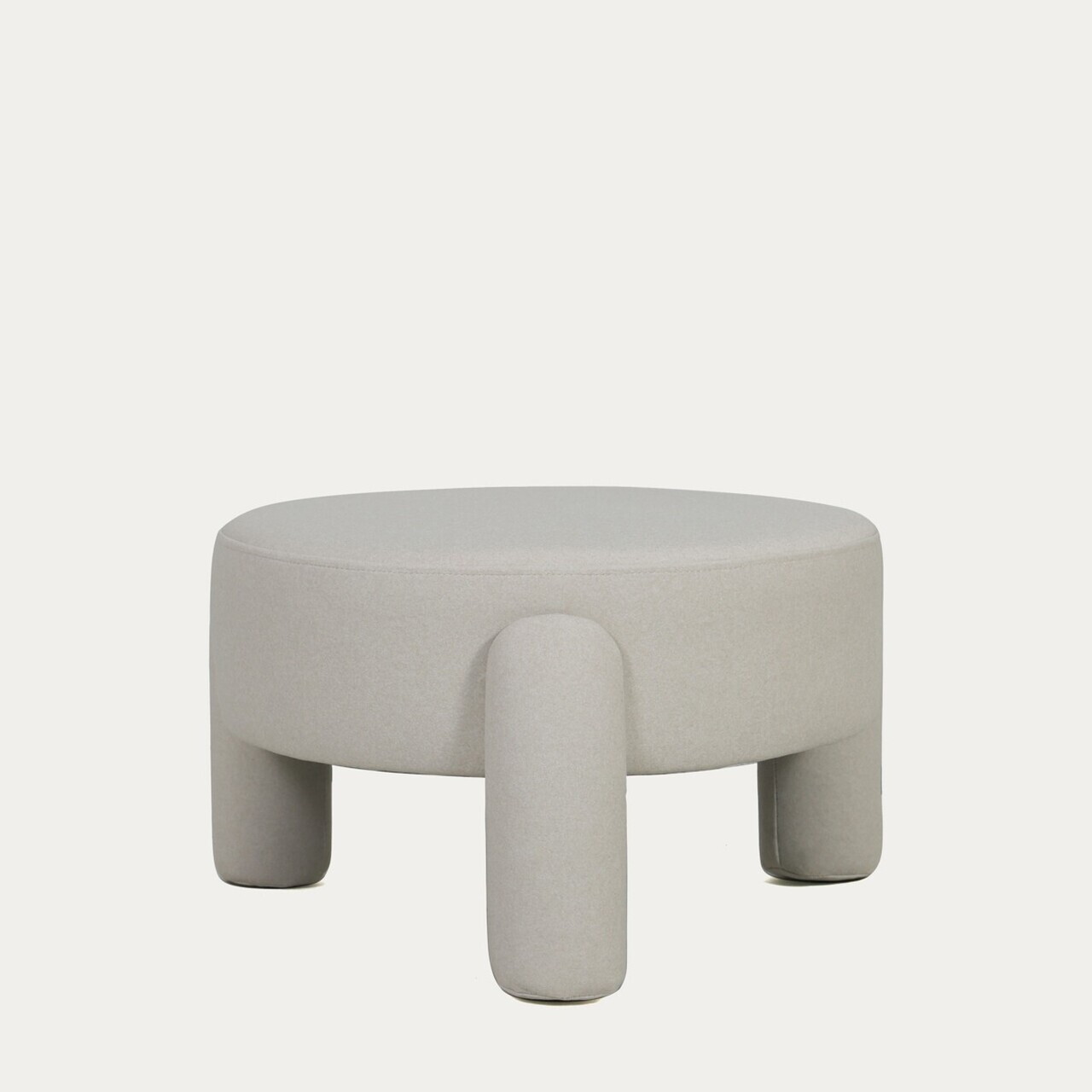 Taburet Ollera, Homla, 65x36 cm, MDF/poliester, ecru - view 2