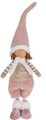 Decoratiune Boy Standing, 16x10x56 cm, plus, roz
