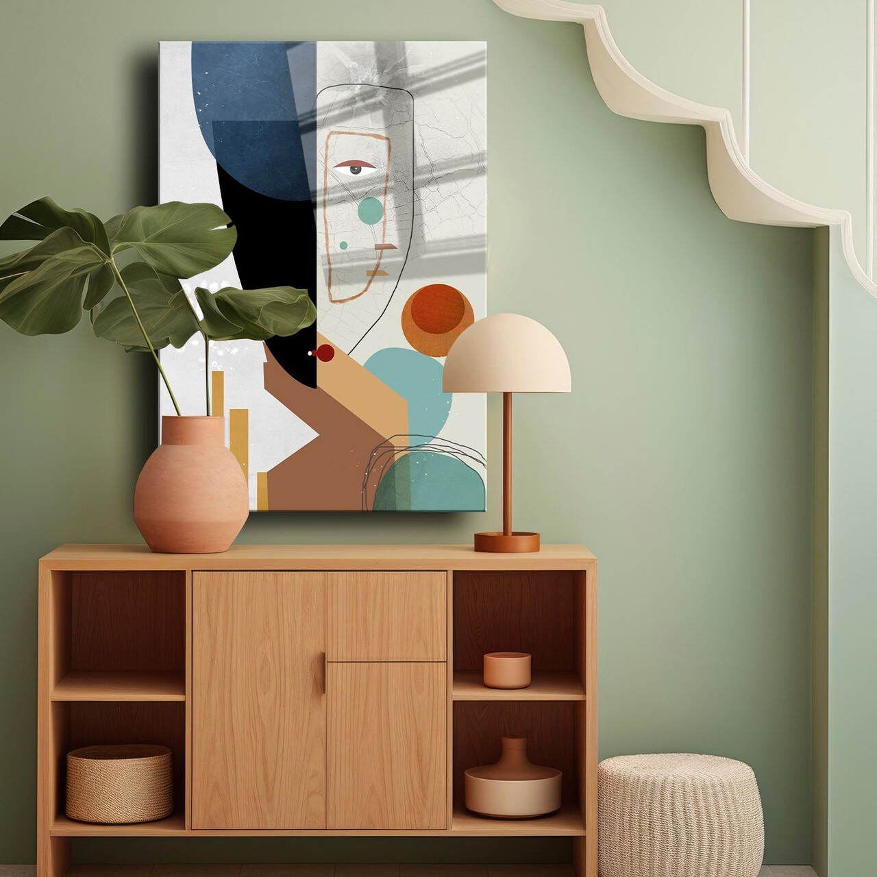 Tablou decorativ, Camtbl-082, Dimensiune: 40 x 60 cm, Multicolor - view 2