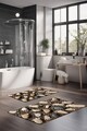 Set covorase de baie, Cartwright, CT-5196, Poliester, Multicolor