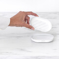 Savoniera, Brabantia, MindSet, 12x8x2.5 cm, otel, Alb