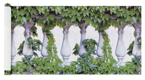 Folie paravan pentru balcon si gradina, Maximex, Balcony Screen, 500x85 cm, plastic, multicolor