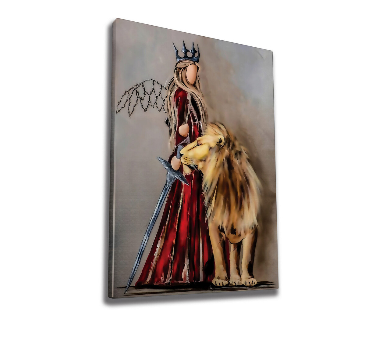 Tablou decorativ, WY174 (70 x 100), 50% bumbac / 50% poliester, Canvas imprimat, Multicolor