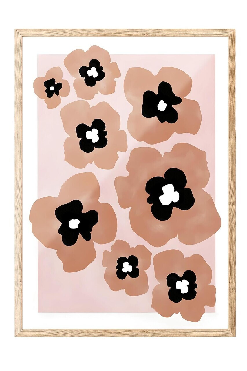Tablou decorativ, 108704, Lemn masiv, Sticla PVC, Multicolor - view 2