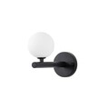 Aplica de perete, Fulgor, 942FLG1280, Metal, Alb/Negru
