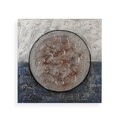 Tablou decorativ Dark Circle, Versa, 80 x 80 cm, canvas