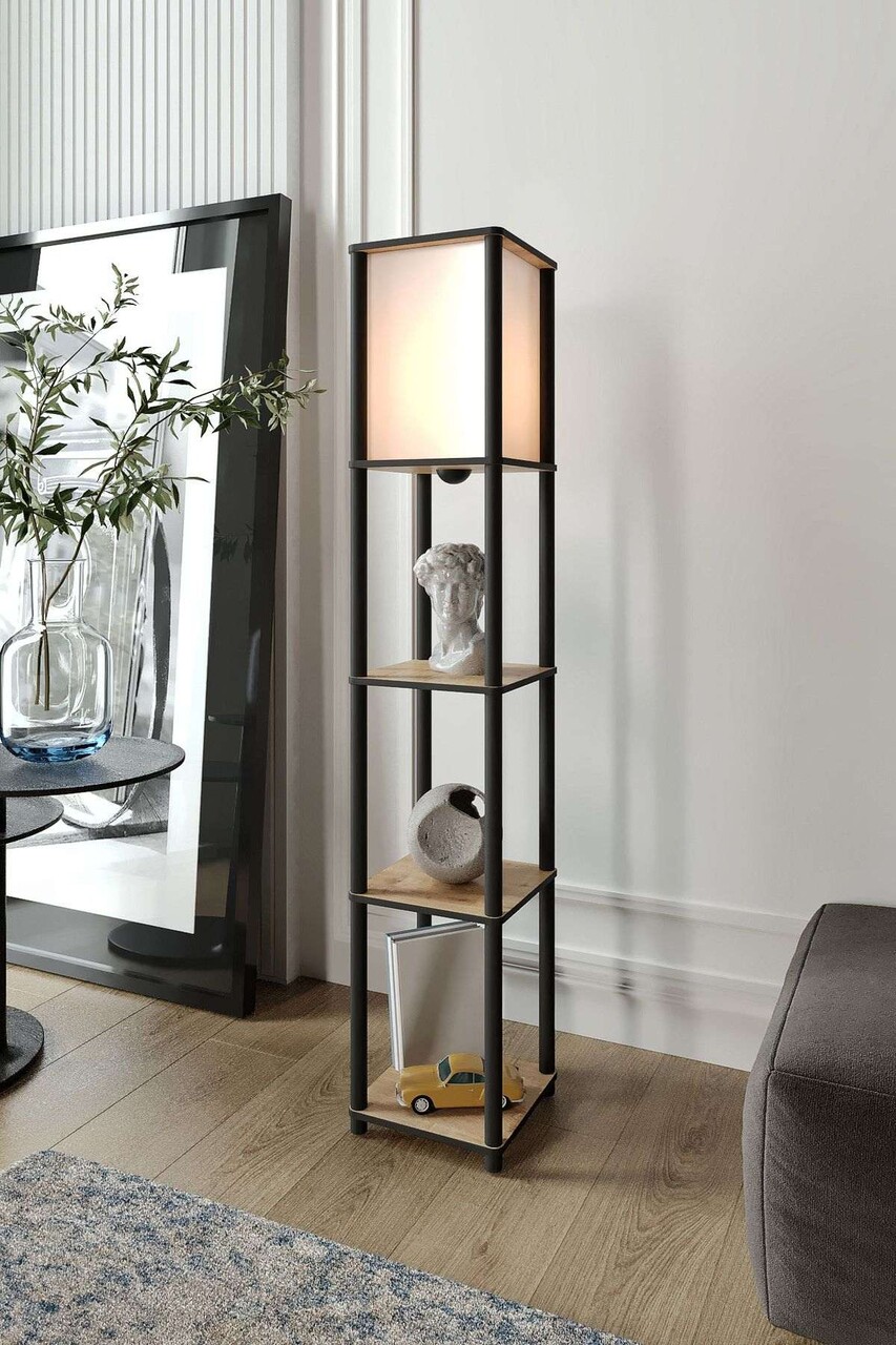 Lampadar, L'essentiel Maison, 666PTR1140, Stejar