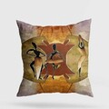 Perna, A11942, 43x43 cm, 50% bumbac / 50% poliester, Multicolor