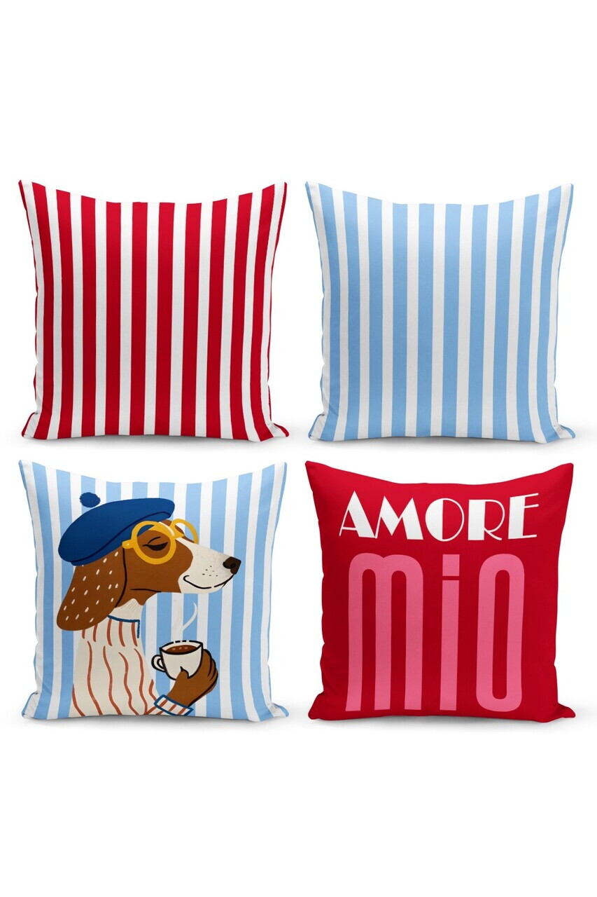Set fete de perna, Dsypopartset4-38, Poliester, Multicolor — imaginea 2