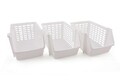 Organizator pentru frigider, Rowe, 196RWE4101, Plastic, 29 x 21 x 15 cm, 3 piese, Multicolor