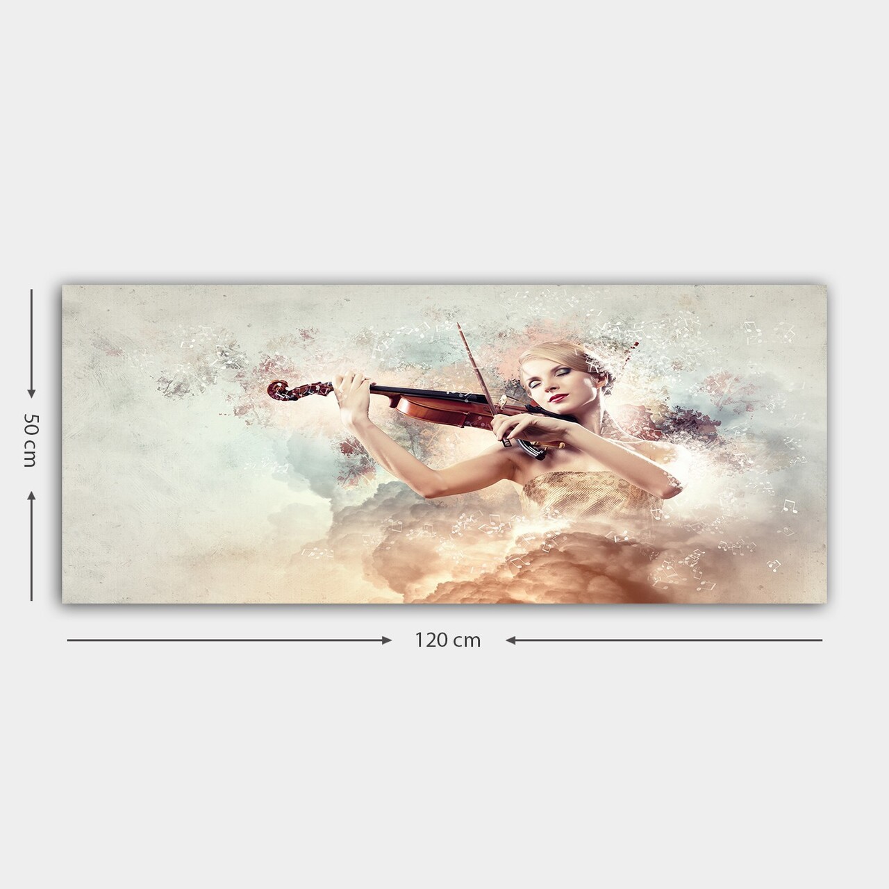 Tablou decorativ, YTY139307069_50120, Cadru: 100% LEMN (grosime: 3 cm), Multicolor - view 3