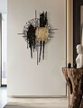 Decoratiune de perete Cripton -H, Mauro Ferretti, 71.8x6.4x100 cm, fier, multicolor