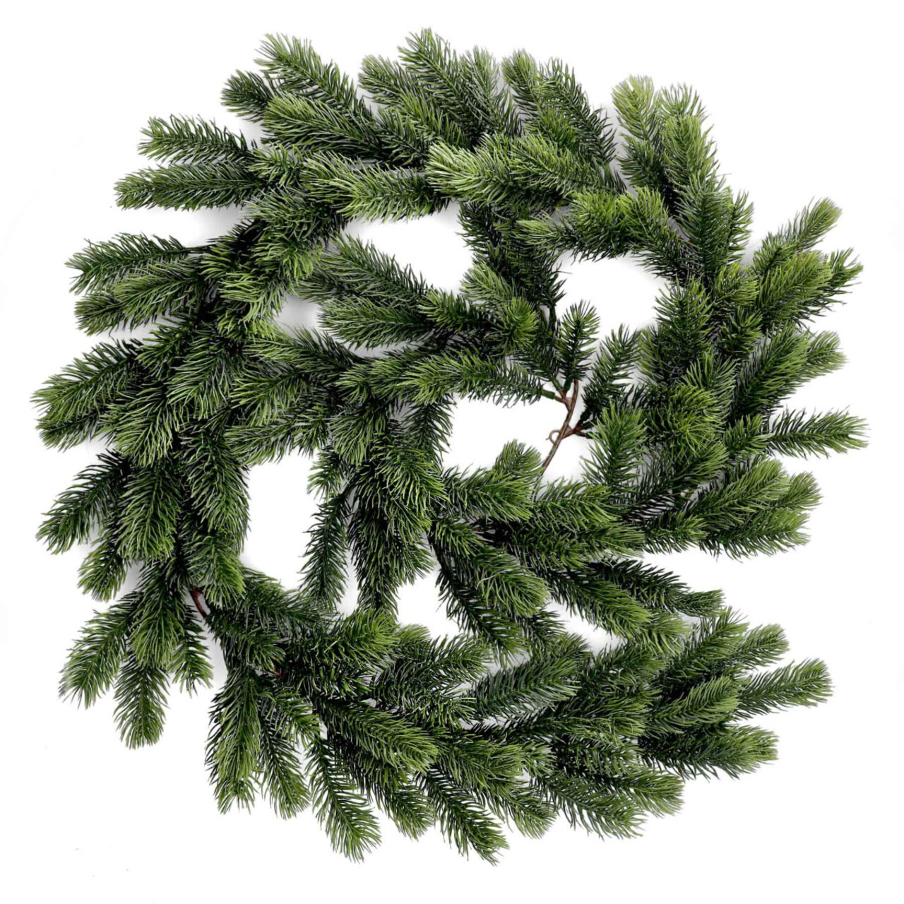 Ghirlanda decorativa Dula Homla 190x17 cm plastic verde