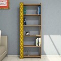 Corp biblioteca, Hommy Craft, City, 64.6x170x24.2 cm, Nuc / Galben