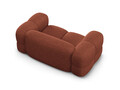 Canapea 2 locuri, Loretto, Cosmopolitan Design, 180x100x68 cm, tesatura structurata, corai