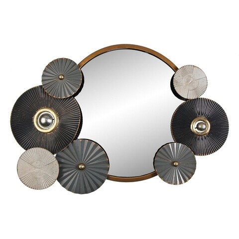 Oglinda decorativa Grady, Versa, 79 x 53 cm, metal