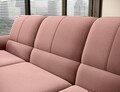 Coltar extensibil dreapta 3 locuri ELTAP, RT-24NU, Siber, 270x186x93 cm, lemn/poliester, roz