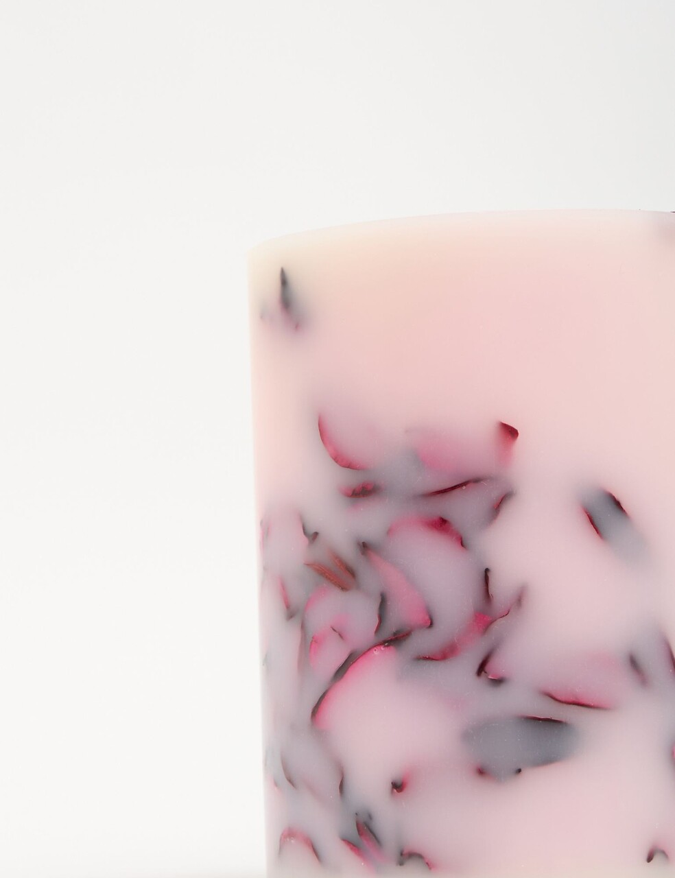 Lumanare, Rose, 15x20.5x15 cm, 100% SOYA CANDLE, Roz - imagine 4