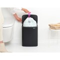 Cos de rufe, Brabantia, Bo Small, 12 L, 23x29.5x37.5 cm, otel, negru mat