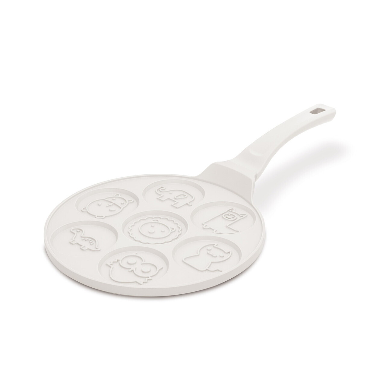 Tigaie pentru clatite, 7 forme animale Berlinger Haus, Sahara, 26 cm, aluminiu turnat, crem mat - imagine 6