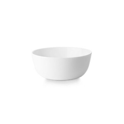 Set 6 boluri pentru salata Toledo, Bormioli, Ø19 cm, opal, alb