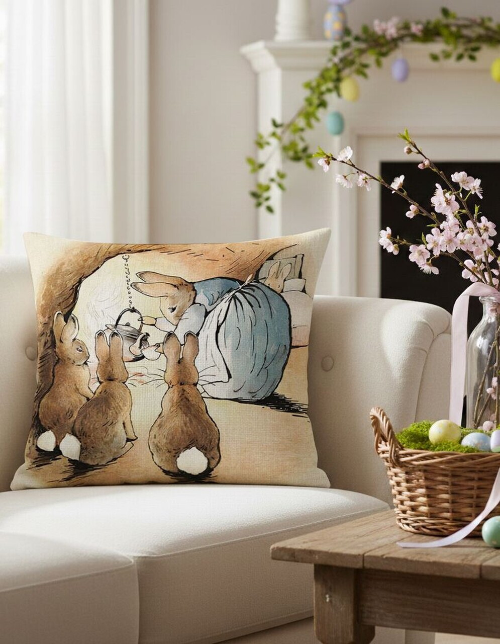 Husa de perna, Pillow 0014, 43x43 cm, Multicolor — imaginea 3