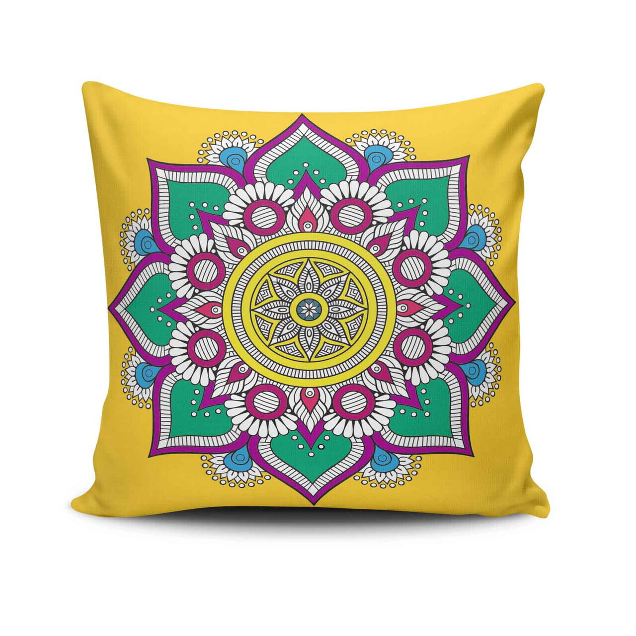 Husa de perna, NKLF-376 HC, 43x43 cm, Amestec bumbac, Multicolor — imaginea 2
