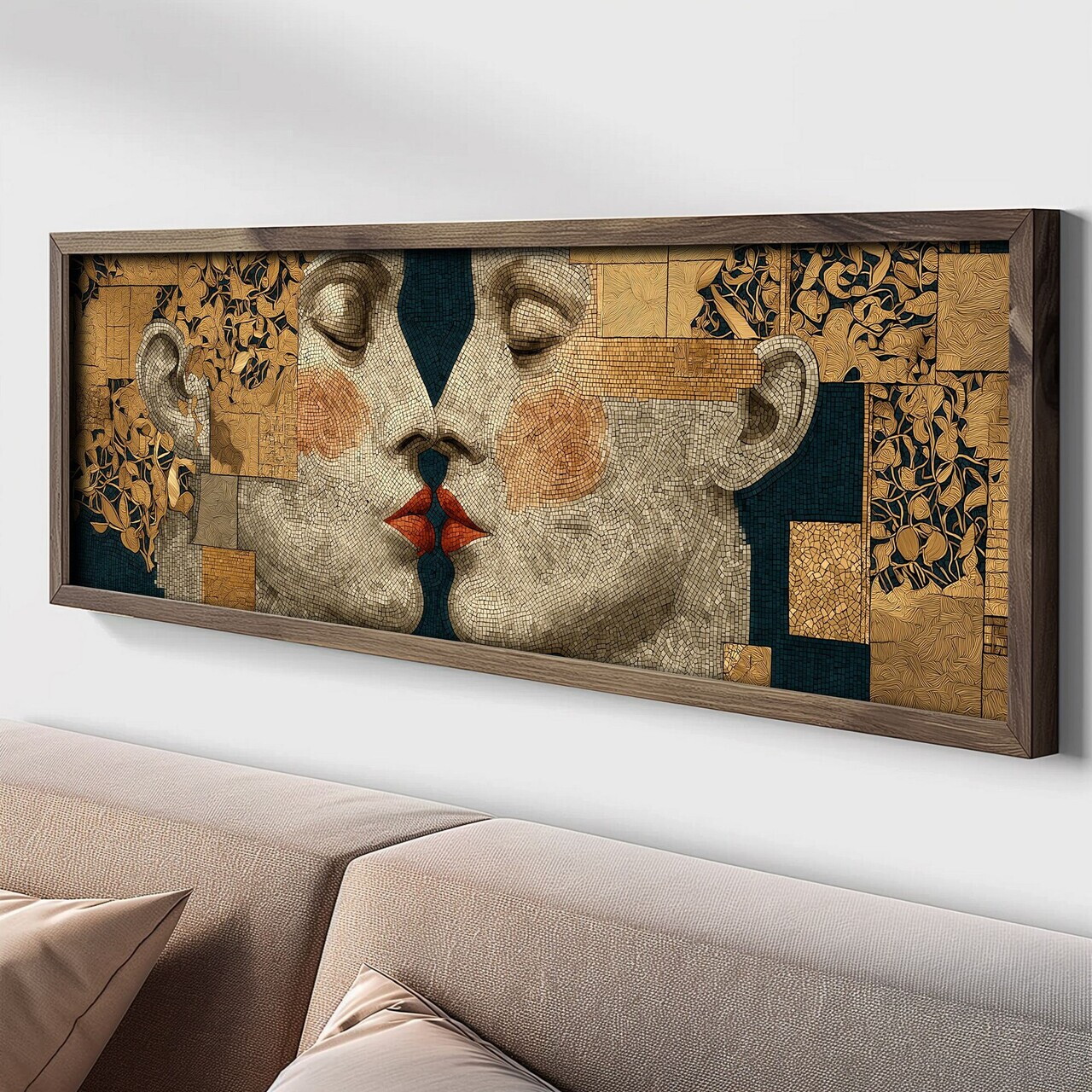 Tablou decorativ, LAC134-120, MDF, Lemn masiv, Multicolor