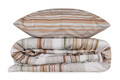 Lenjerie de pat pentru o persoana (FR), Cream, Life Style, Bumbac Ranforce