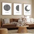 Tablou decorativ, Huhu225, Lemn masiv, Multicolor