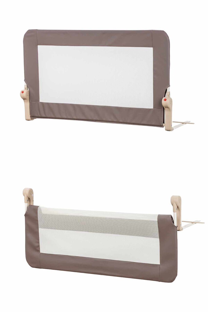 Margine de siguranta pentru pat, Wallxpert, Premium 120, Maro - imagine 2