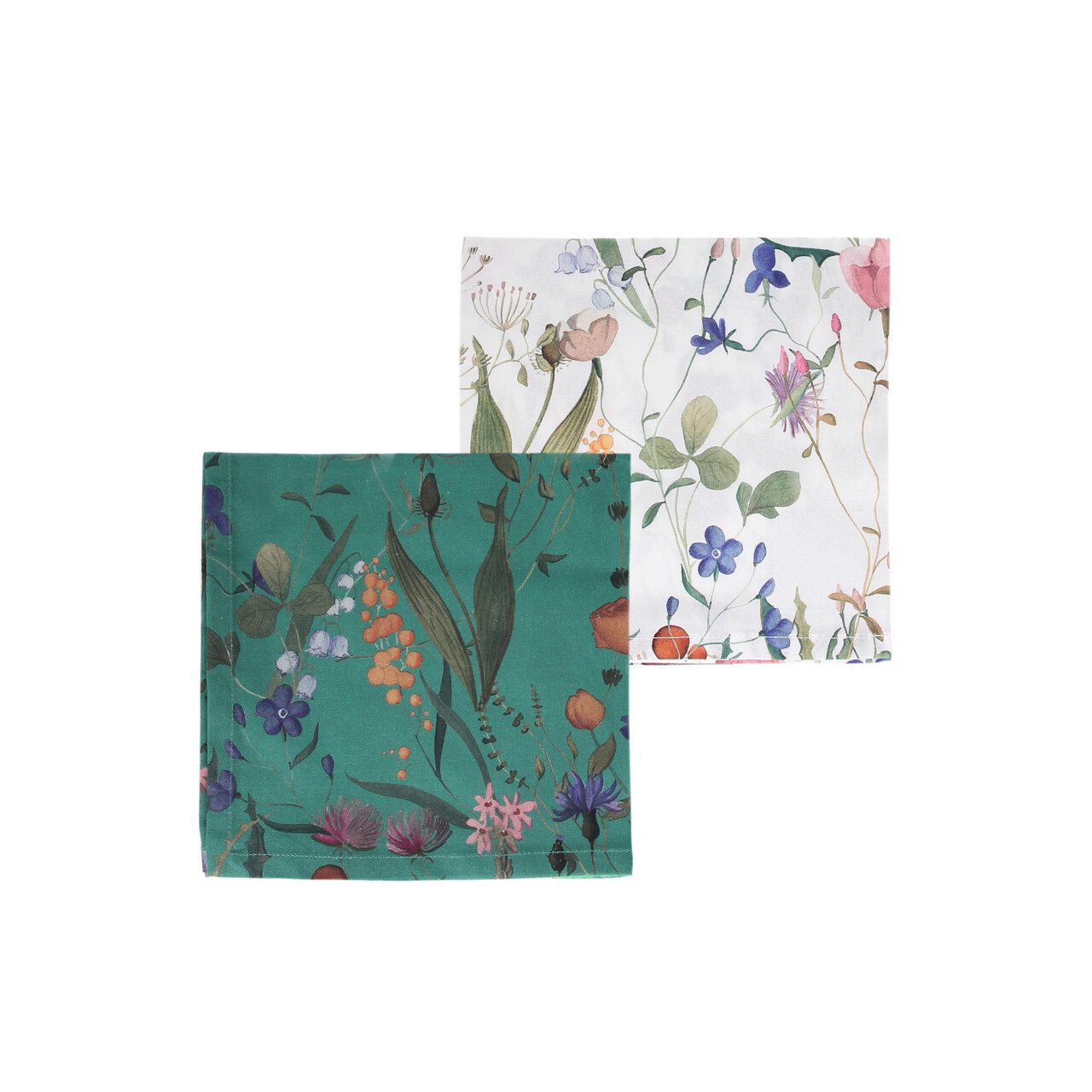 Set 2 servete masa Flora, Andrea Fontebasso, 40x40 cm, bumbac, multicolor