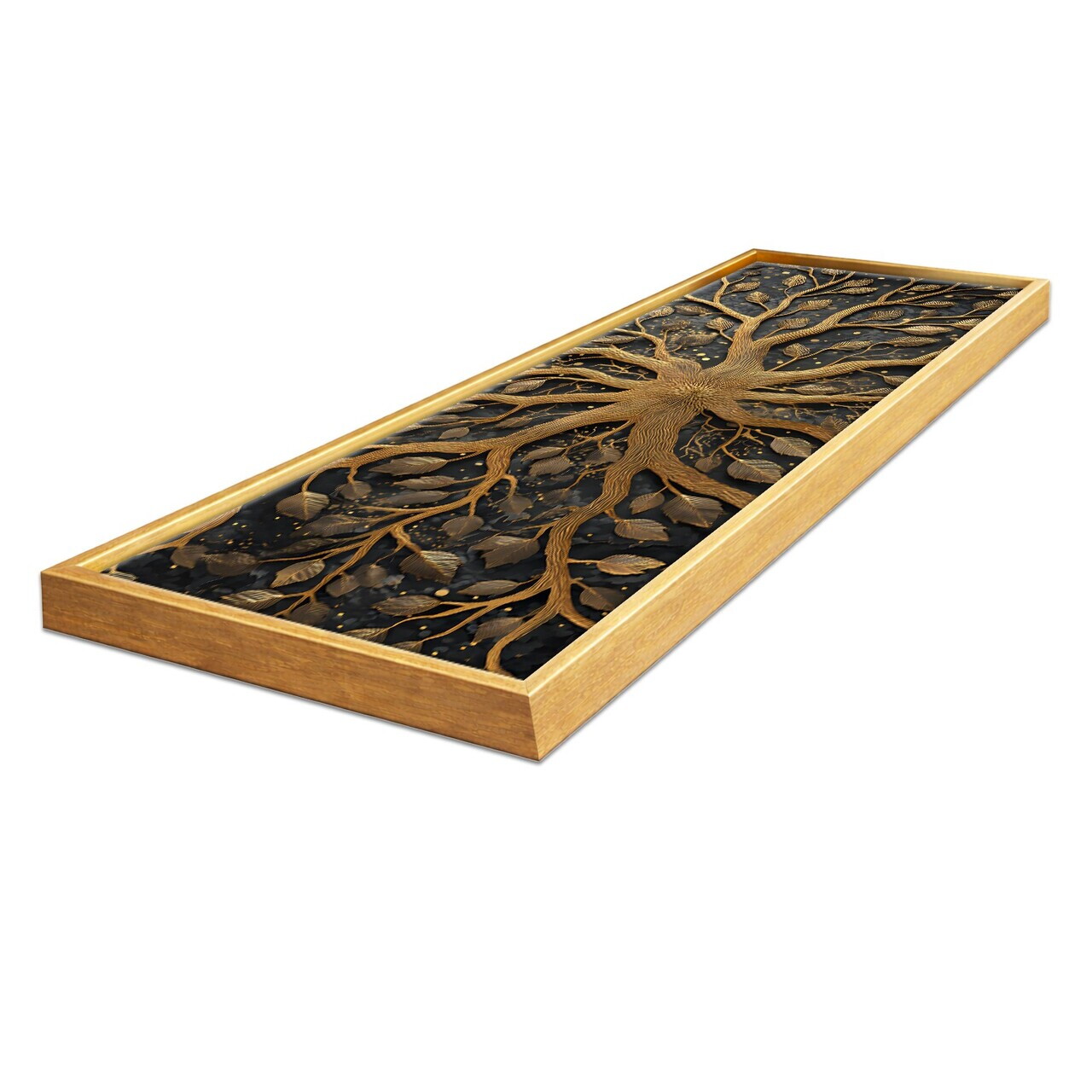 Tablou decorativ, 40100Lcal-001, Cadru: PVC (Grosime: 5 cm), Multicolor — imaginea 4