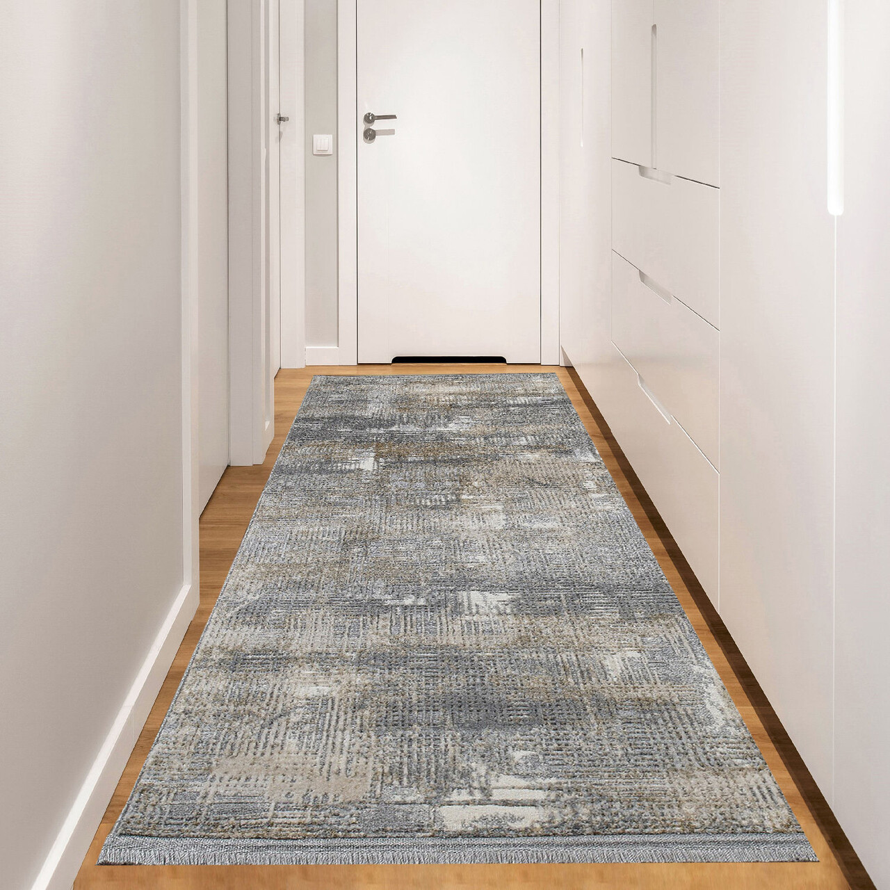 Covor (80 x 200), Notta 1107, 80x200 cm, Gri / Bej / Crem