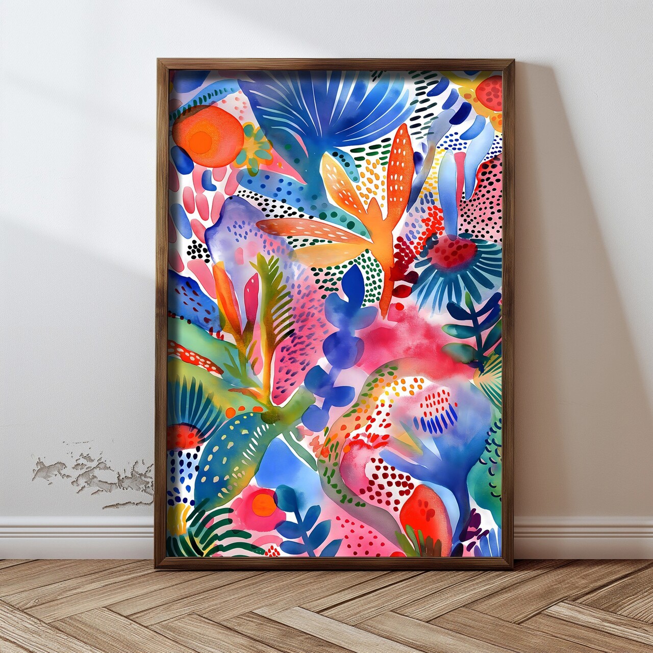 Tablou decorativ, GE022-L, Lemn, Multicolor - view 3