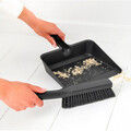 Set mini matura si faras, Brabantia, SinkSide, 24x9x33 cm, plastic reciclat, gri inchis
