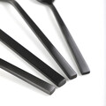 Set tacamuri 24 piese Aperi, Homla, 6 persoane, inox, negru