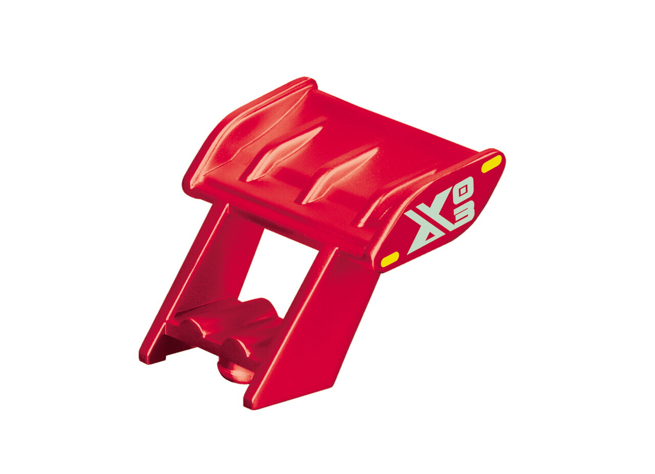 Set camion cu remorca HOT WHEELS, 36x8.2x8 cm, multicolor - imagine 2