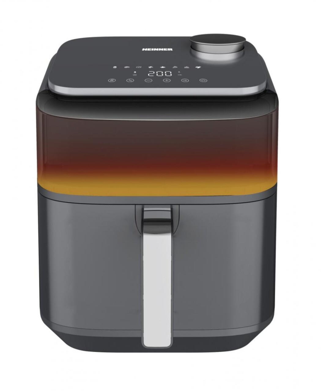 Friteuza Crispsteam, Heinner, 1800W, 7L, negru - imagine 3